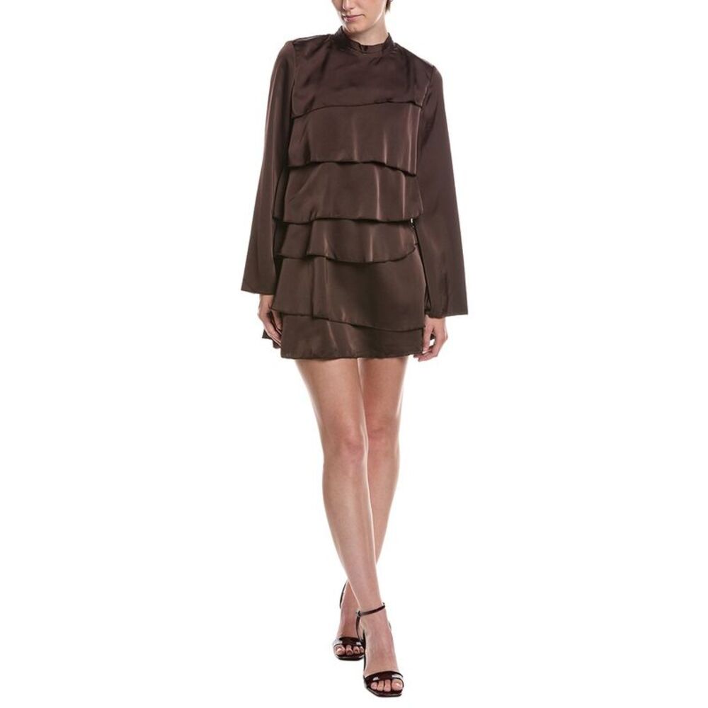 Moonsea Womens Mini Dress, Brown